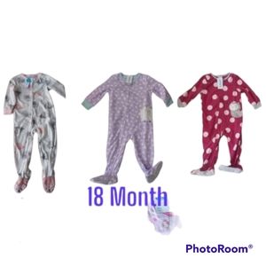 New. 18 Months- Carter's pajama and dress set.